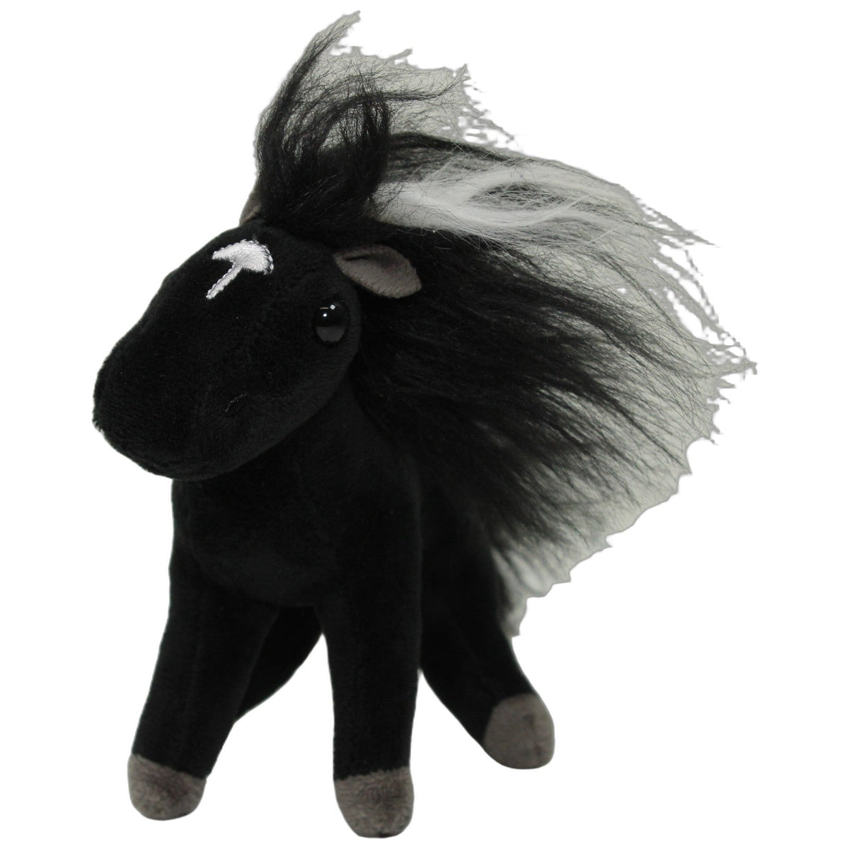 123000028115 Blue Ocean Schwarzes Pferd aus Ostwind Kuscheltier Kumpel Leo 15cm _Wieder Da_ ebay-stofftiere