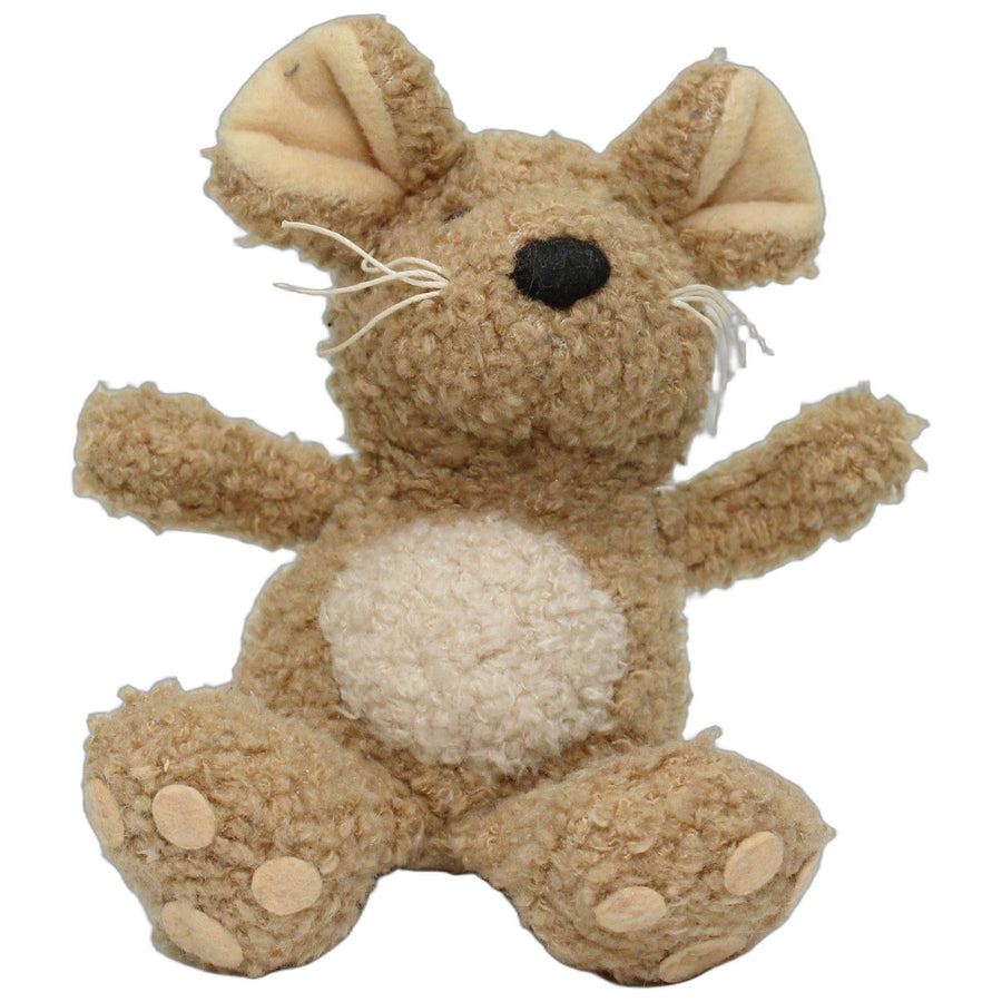 Niedliche lockige Maus, beige