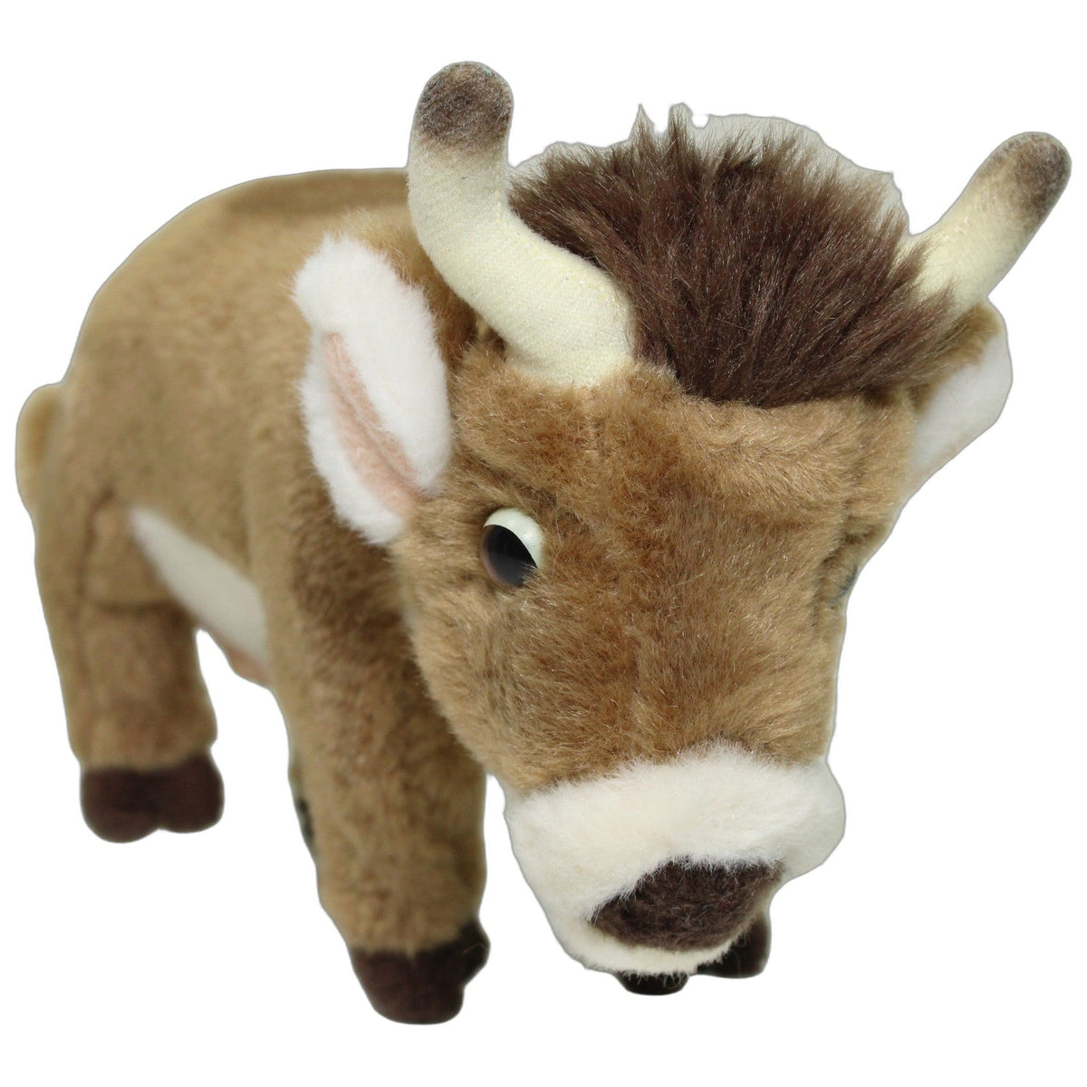 123000028201 Teddy-Hermann Hermann Teddy Collection, schöne Kuh mit Euter Kuscheltier Kumpel Leo 25cm _Wieder Da_ Braun