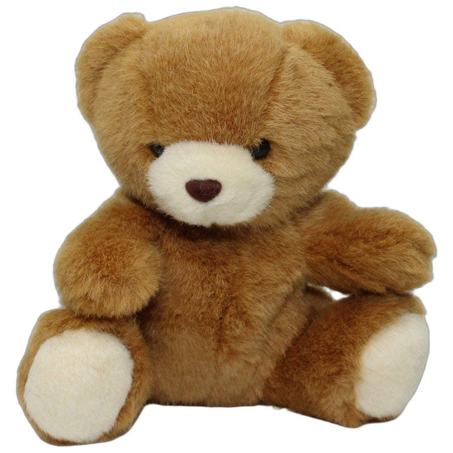 Sitzender Teddy mit Reißverschluss zum Befüllen