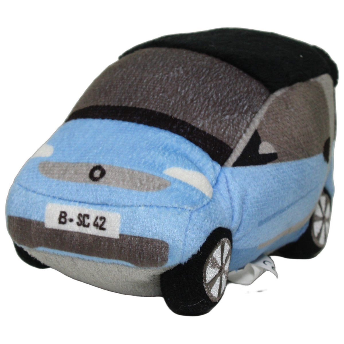 123000028234 Daimler Hellblauer smart fortwo Plüschfigur Kumpel Leo 18cm _Wieder Da_ Auto