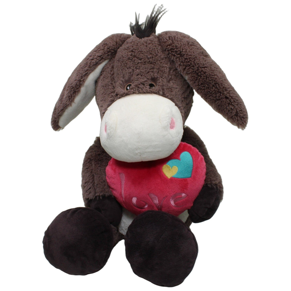 123000028295 NICI Nici Love, XXL Schlenker Esel mit Herz Kuscheltier Kumpel Leo 2014 60cm _Wieder Da_