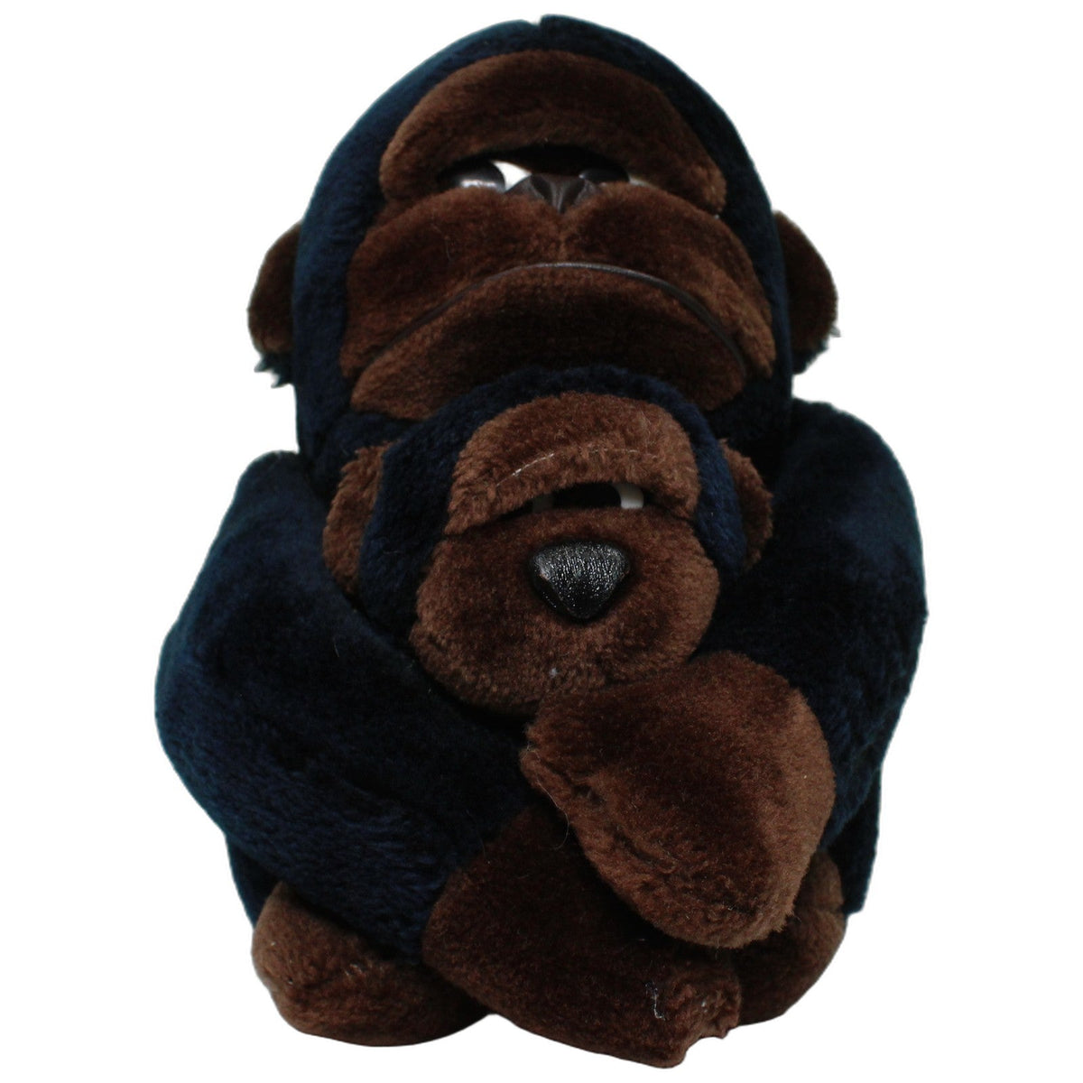 123000028326 Uni-Toys Gorilla mit Baby Kuscheltier Kumpel Leo 22cm _Vintage_ _Wieder Da_