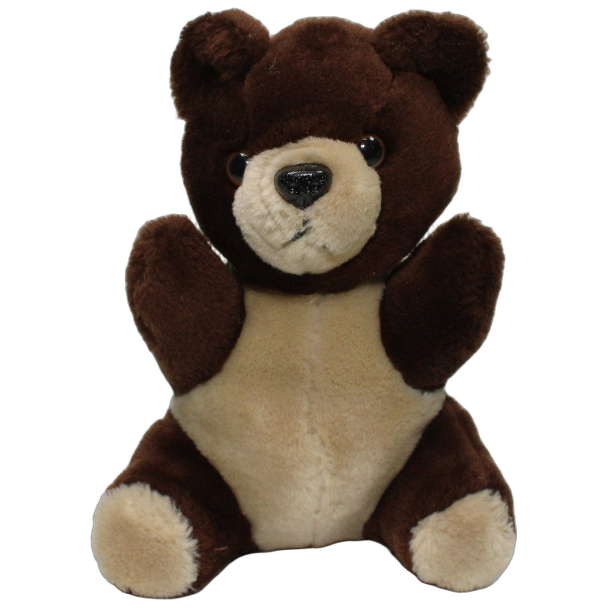 123000028335 S+T Kuscheltiere Brauner Bär, sitzend Kuscheltier Kumpel Leo 20cm _Wieder Da_ Beige