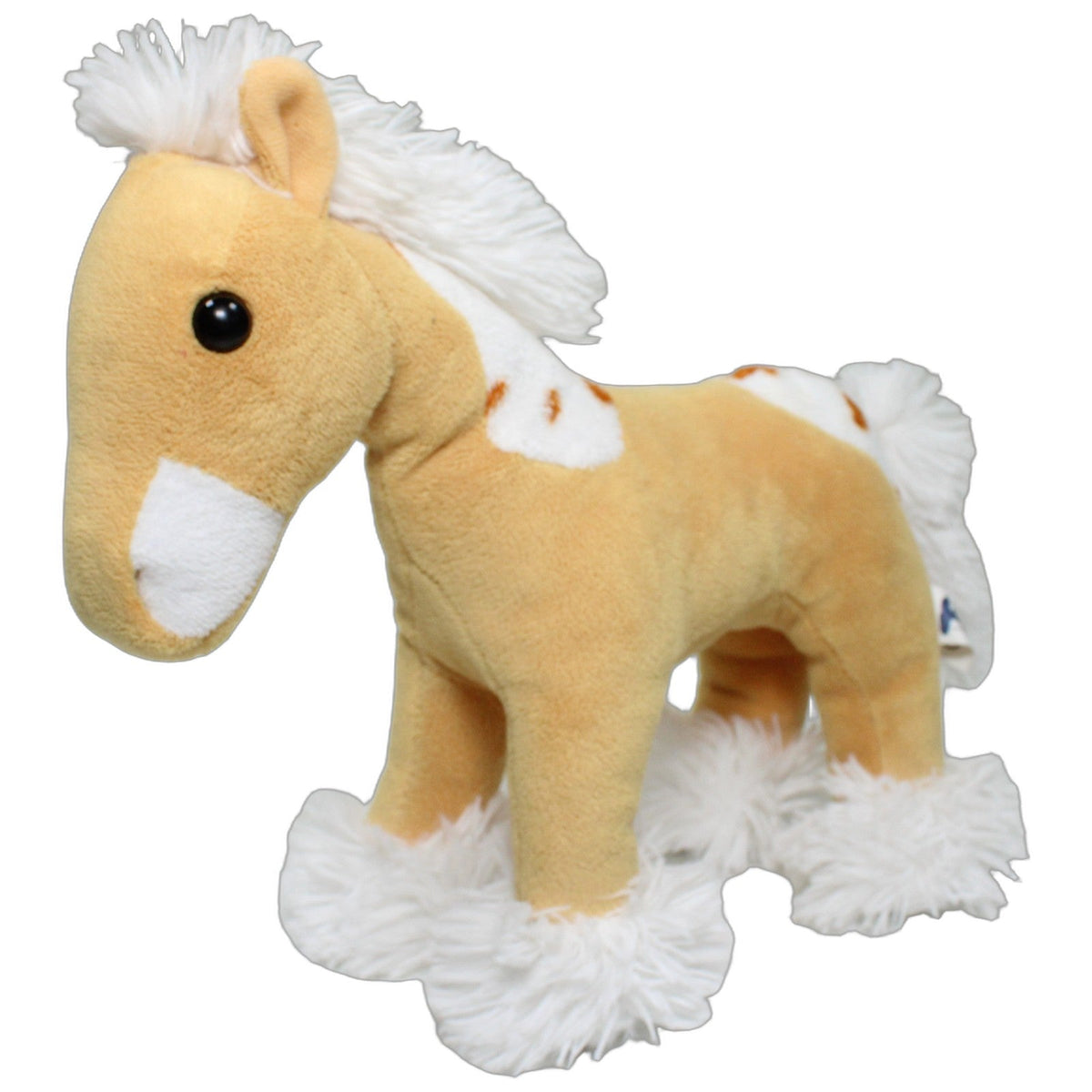 123000028466 Rasehorn Beiges Pferd weiß gescheckt Kuscheltier Kumpel Leo 29cm Beige ebay-stofftiere