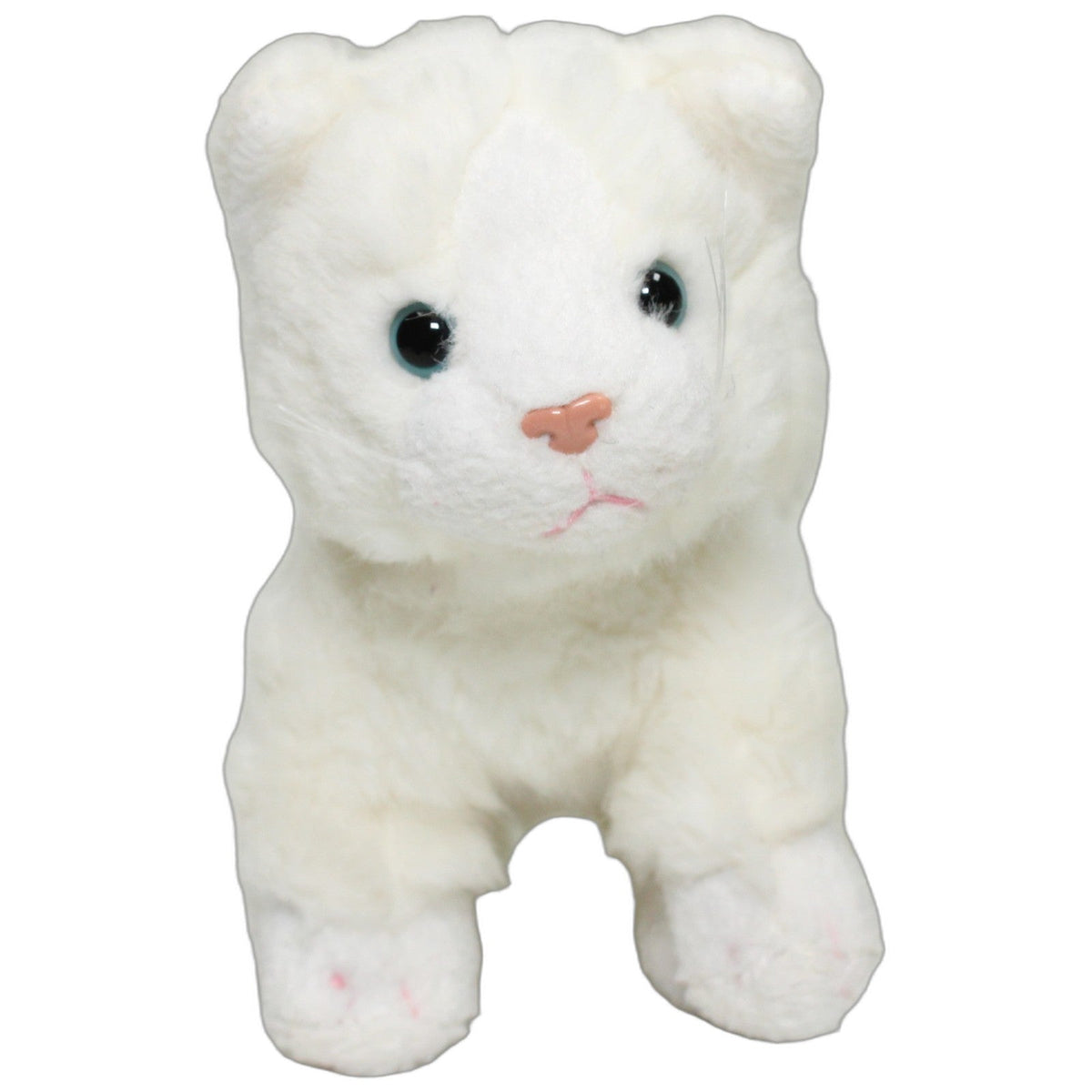 123000028502 Uni-Toys Kleine weiße Katze Kuscheltier Kumpel Leo 15cm ebay-stofftiere Gebraucht