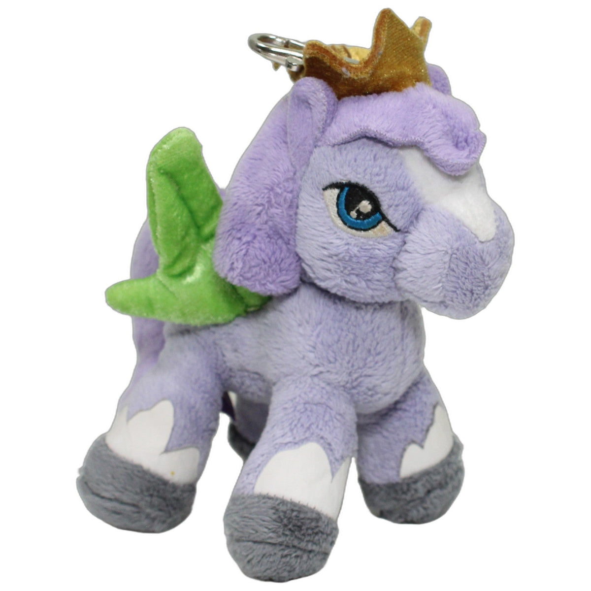 123000028514 Simba Filly, lila Pony mit Flügeln & Krone Schlüsselanhänger Kumpel Leo 15cm _Wieder Da_ ebay-taschen-rucksaecke