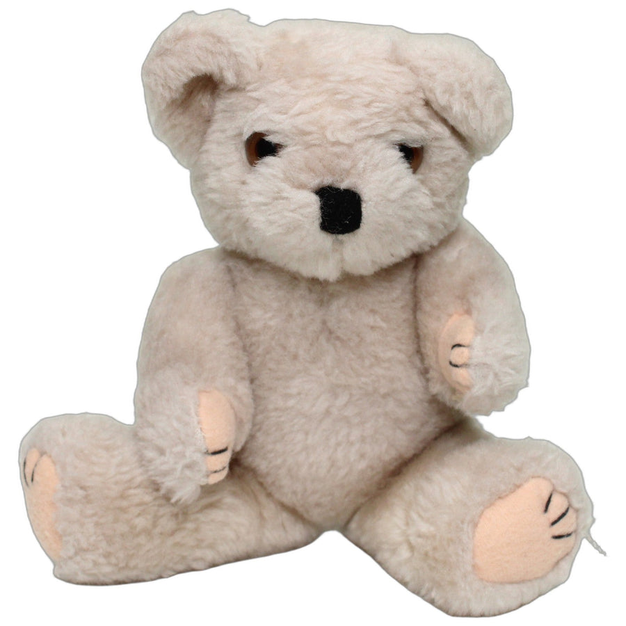 Hellgrauer Teddy mit beweglichen Gliedern