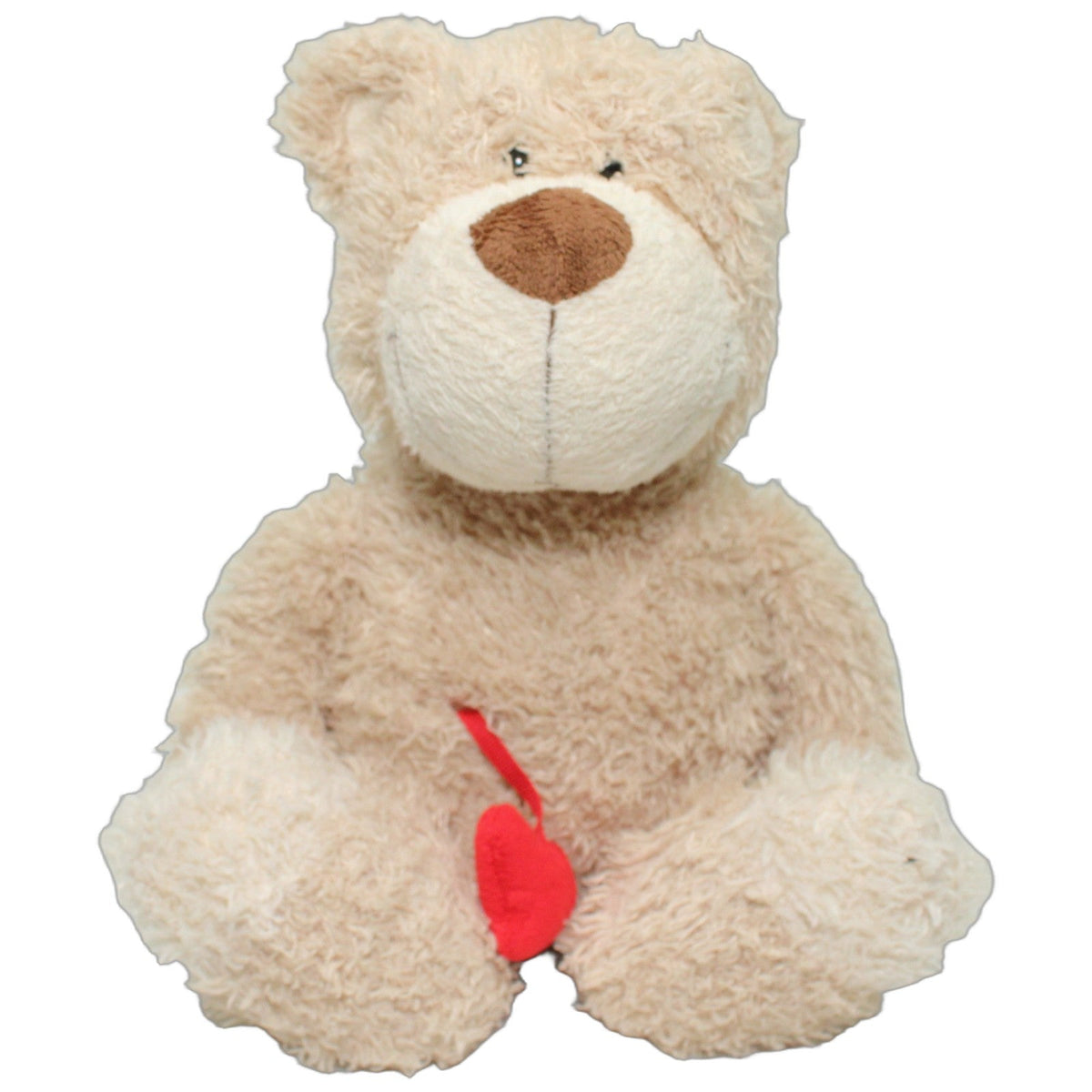 123000028547 NICI Love, beiger Scklenker Bär mit Herz Kuscheltier Kumpel Leo 30cm _Wieder Da_ Beige