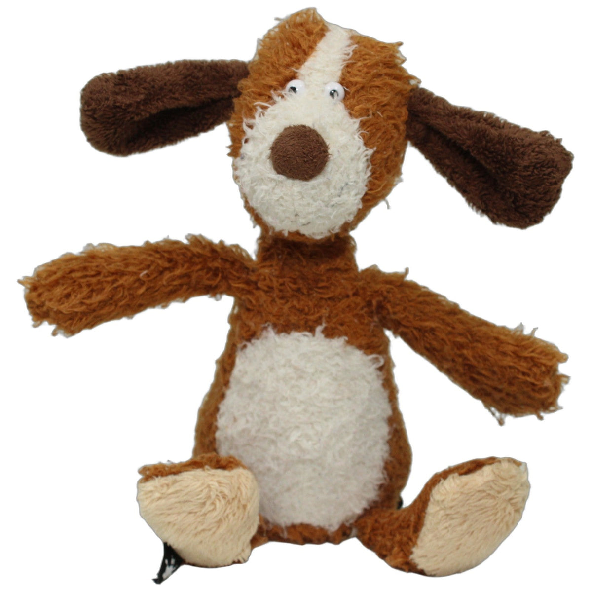 123000028571 Sigikid Ach Good!, Hund Kuscheltier Kumpel Leo 25cm Beige Braun