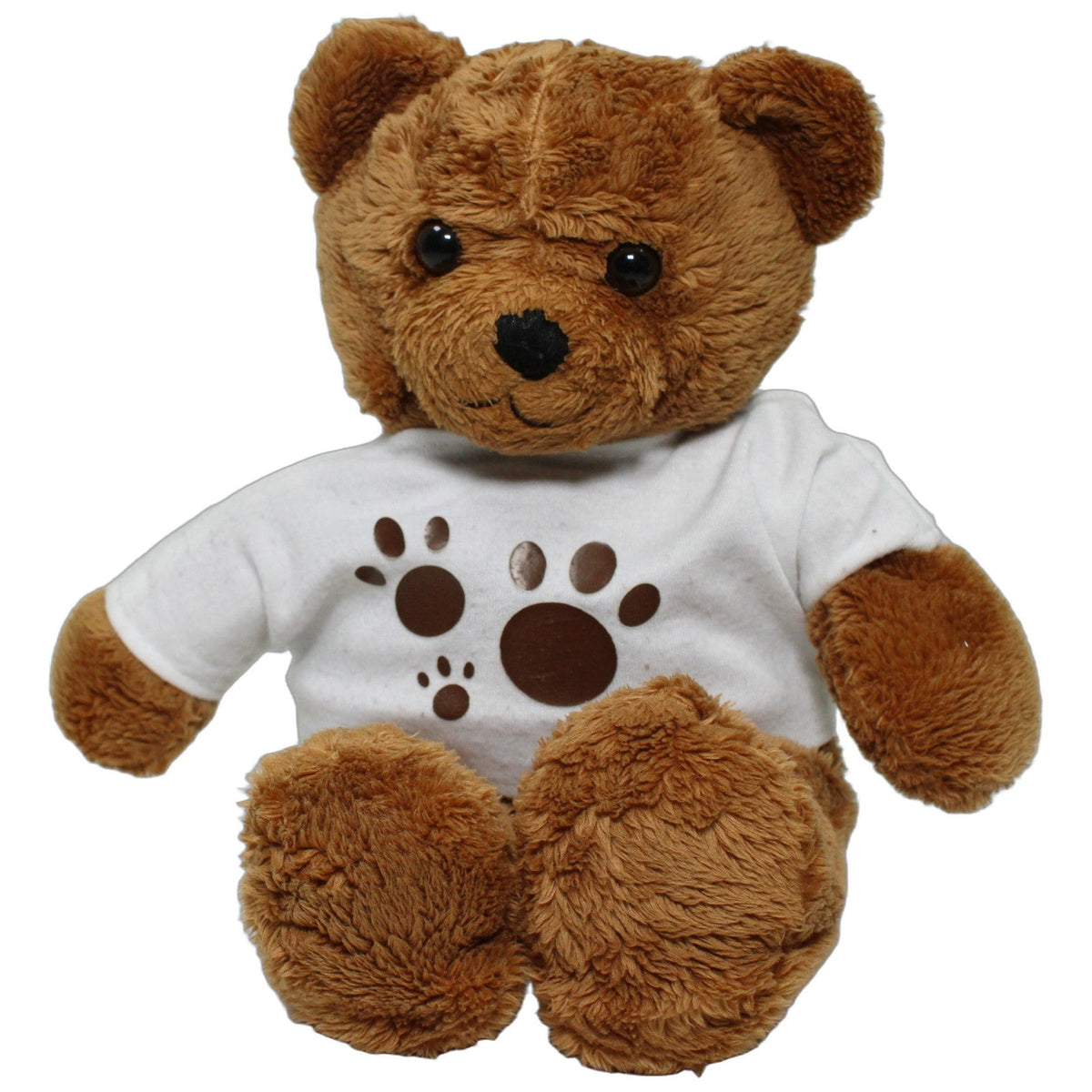123000028649 Heunec Brauner Schlenker-Bär mit Pfotenshirt Kuscheltier Kumpel Leo 29cm Braun ebay-stofftiere