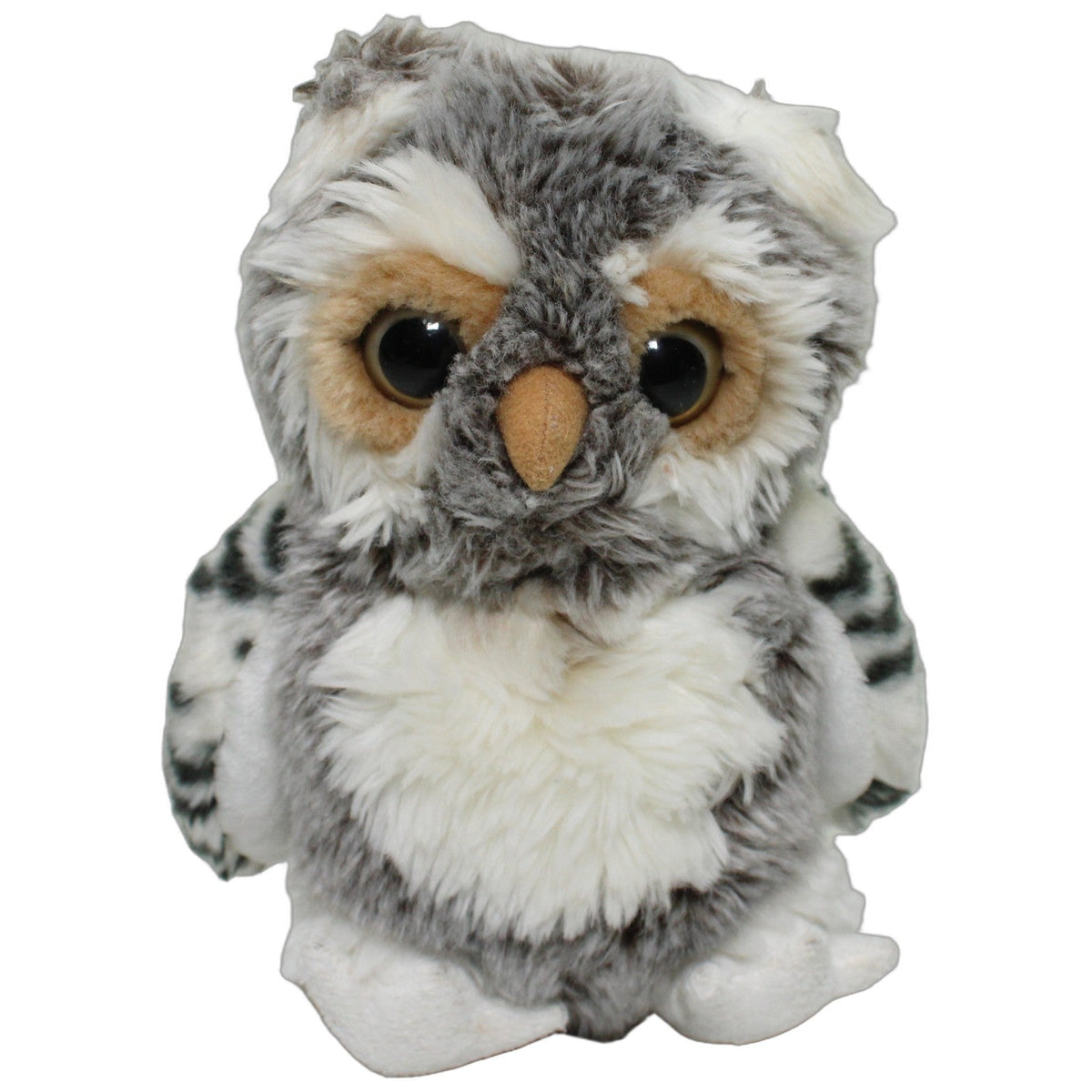 123000028662 Uni-Toys Eule, beige-grau Kuscheltier Kumpel Leo 24cm Beige ebay-stofftiere