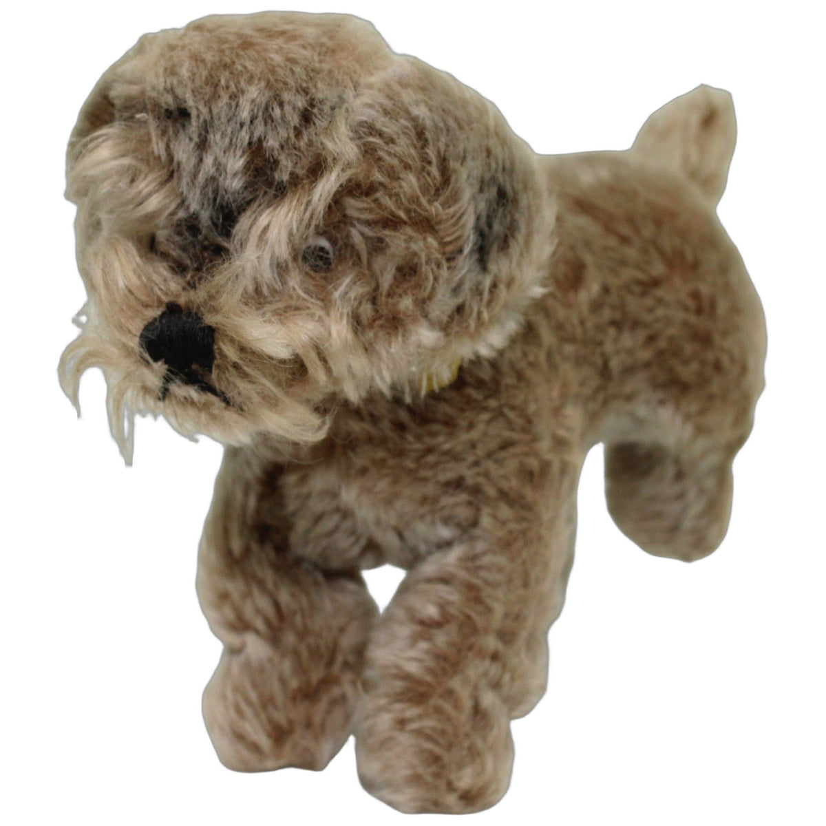 123000028715 Steiff Rauhaardackel Raudi (1317,07) Kuscheltier Kumpel Leo 1960er 25cm Beige