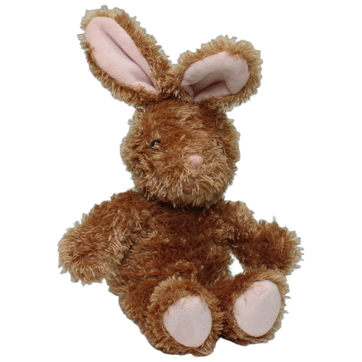 123000028723 NICI Zotteliger dunkelbrauner Hase Kuscheltier Kumpel Leo 20cm Beige Braun