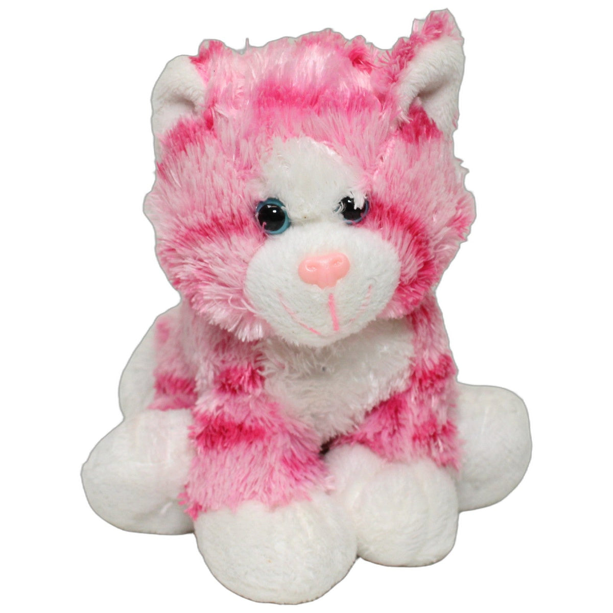 123000028729 Besttoy Pink-gestreifte Katze Kuscheltier Kumpel Leo 17cm ebay-stofftiere Gebraucht