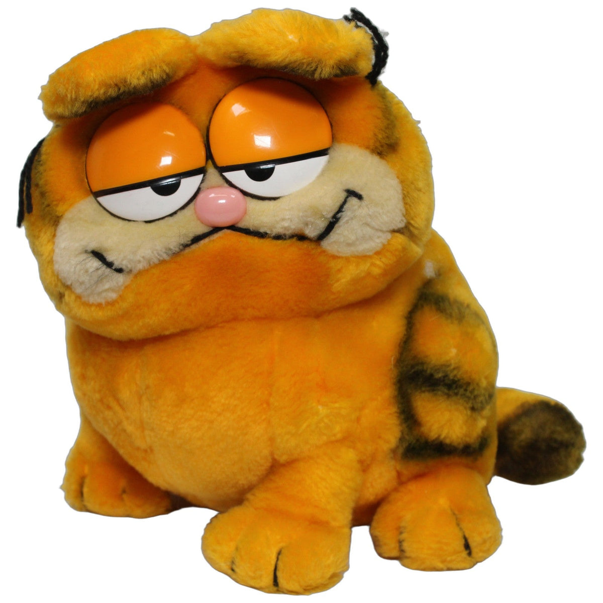123000028733 Syndicate Garfield, sitzend Kuscheltier Kumpel Leo 1981 23cm Beige