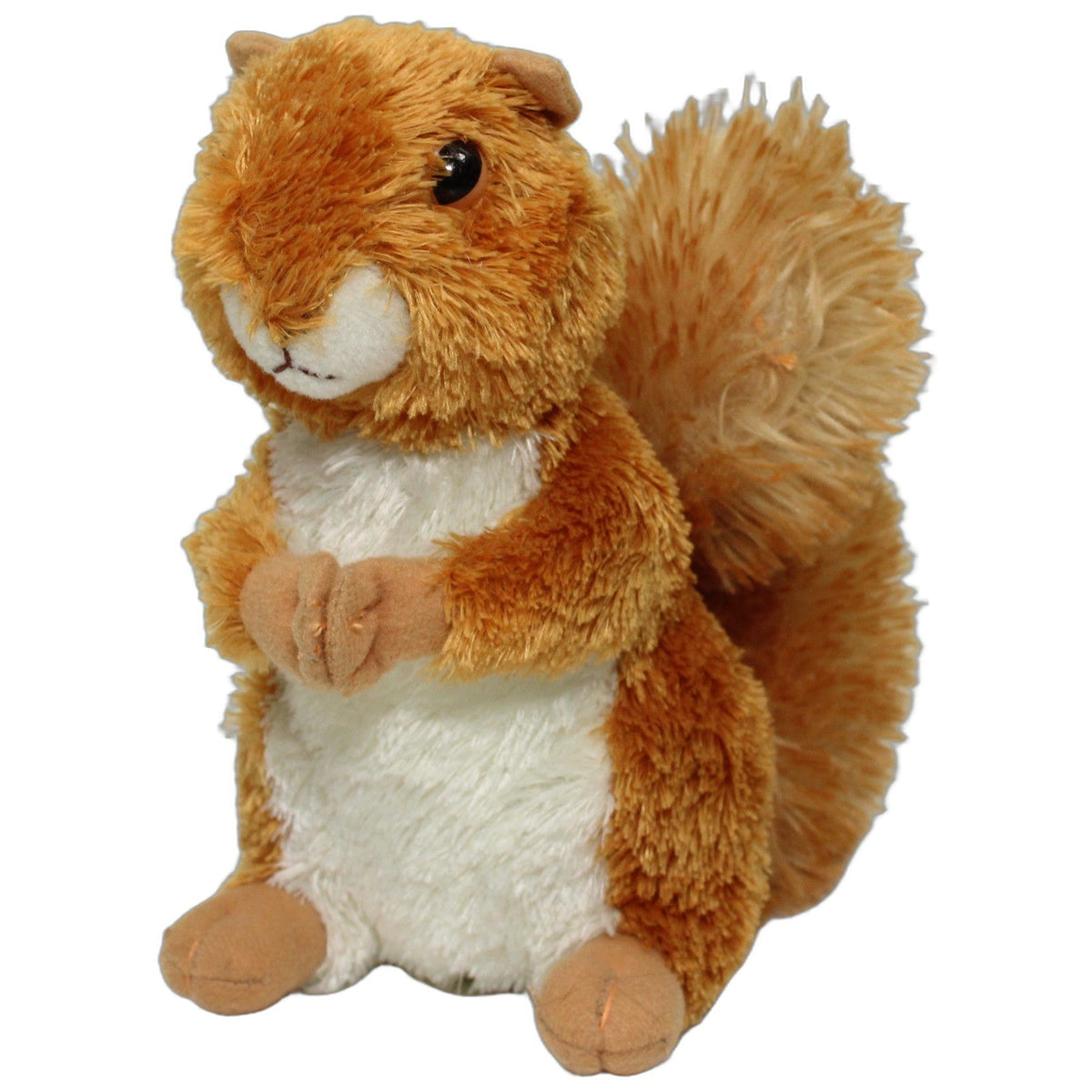 123000028764 Aurora Niedliches Eichhörnchen, stehend Kuscheltier Kumpel Leo 18cm Beige Braun