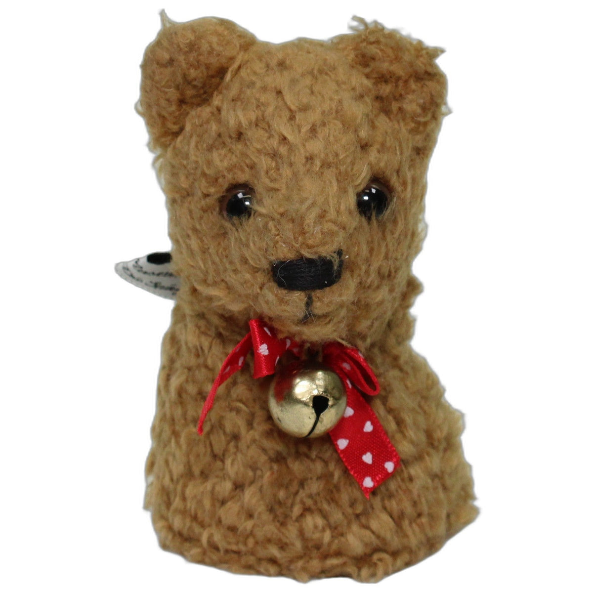 123000028772 Die Spiegelburg Teddy-Museum-Collection, Teddybär mit Glöckchen Eierwärmer Kumpel Leo 10cm Braun ebay-dekokissen
