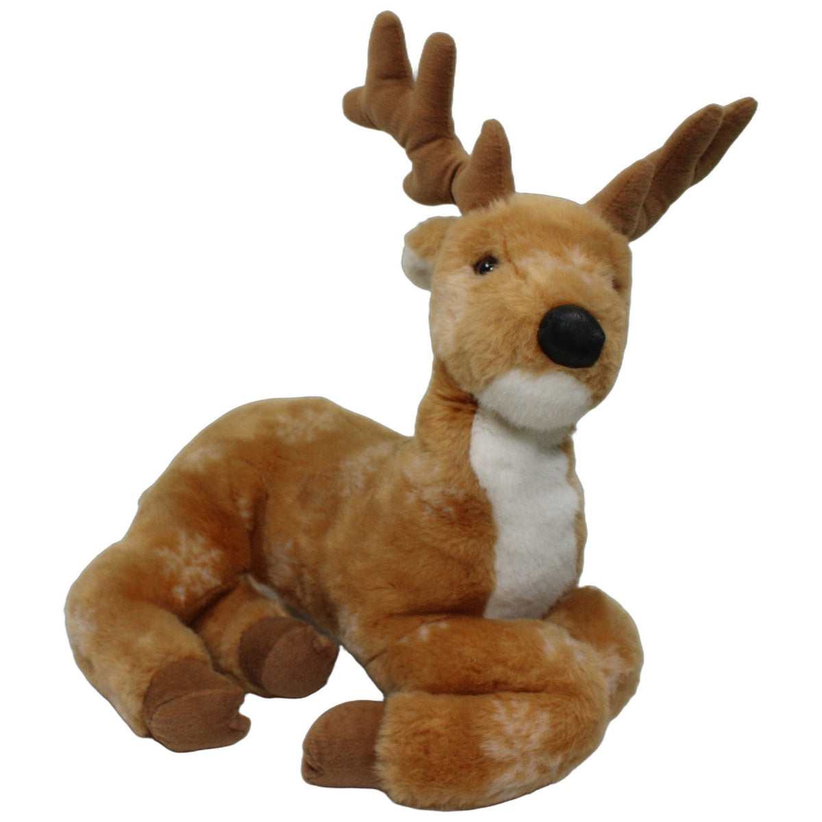 123000028783 Magomora XL Rentier mit schönem Schneeflockenmuster, liegend Kuscheltier Kumpel Leo 40cm Braun ebay-20-stofftiere