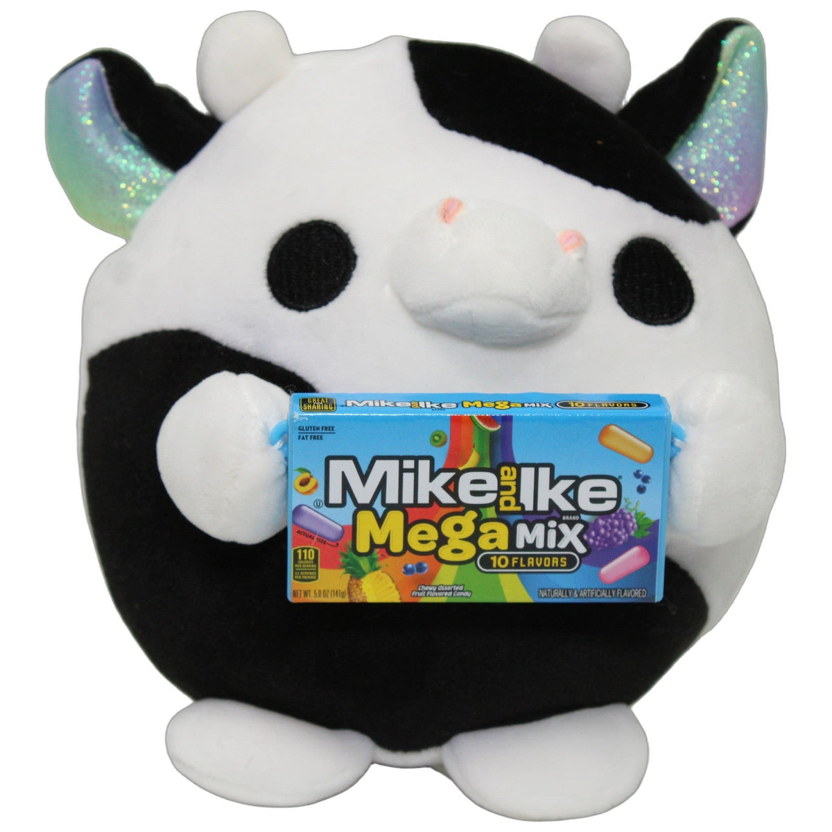 123000028818 Zuru Snackles, kleine Kuh Daisy "Mike and Ike Mega Mix" Kuscheltier Kumpel Leo 15cm ebay-stofftiere Gebraucht