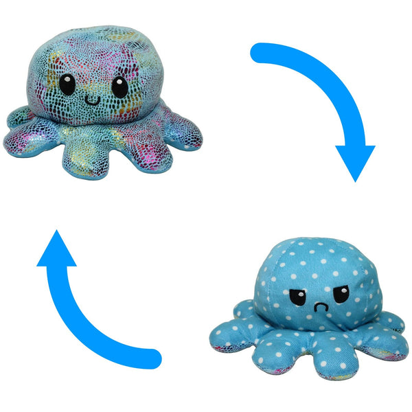 Wende-Oktopus, blau