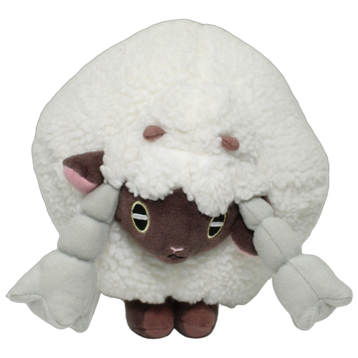 123000028865 Jazwares Wolly aus Pokémon Plüschfigur Kumpel Leo 20cm Braun Charakter