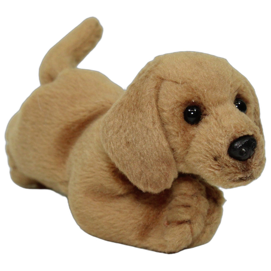 Kleiner brauner Hund mit Magnet-Händen & -Füßen