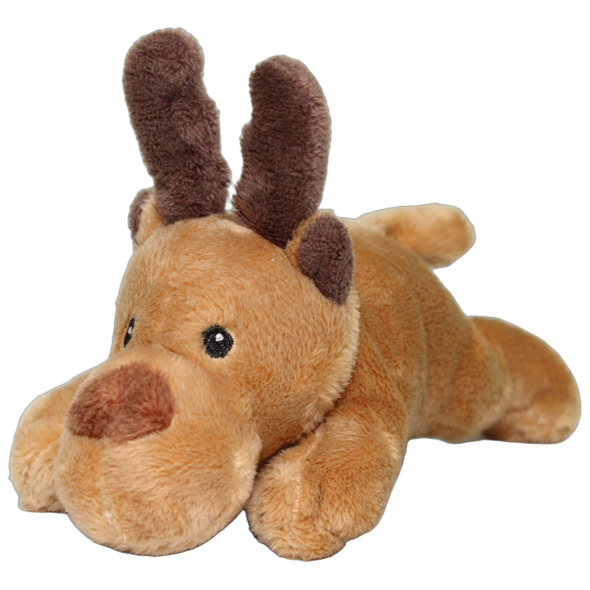 123000028889 SEMO Beiges Rentier, liegend Kuscheltier Kumpel Leo 18cm Beige Braun