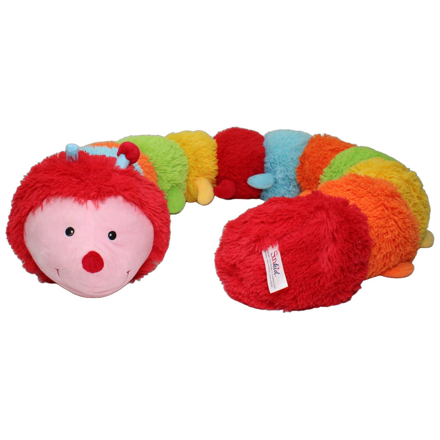 Riesige bunte Raupe