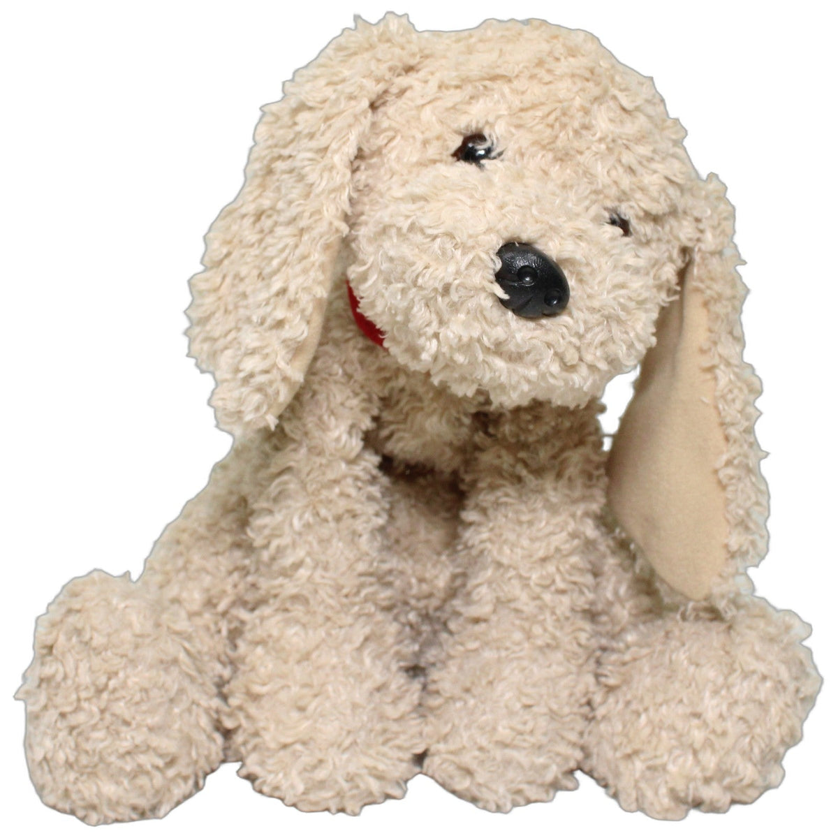 123000028905 Teddy-Hermann Schlenker Labradoodle mit rotem Halsband Kuscheltier Kumpel Leo 28cm Beige ebay-20-stofftiere