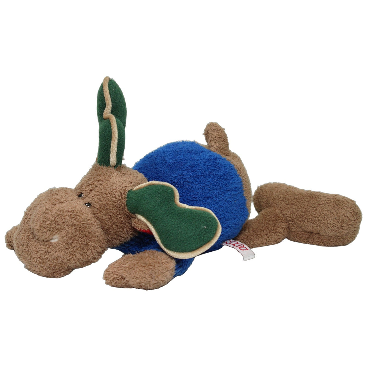 123000028975 NICI Elch mit blauem Pullover, liegend Kuscheltier Kumpel Leo 33cm Blau Braun