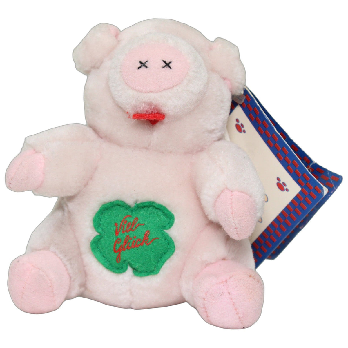 123000028983 Kuschelwuschel Kleines Glücksschwein Kuscheltier Kumpel Leo 12cm ebay-stofftiere Gebraucht