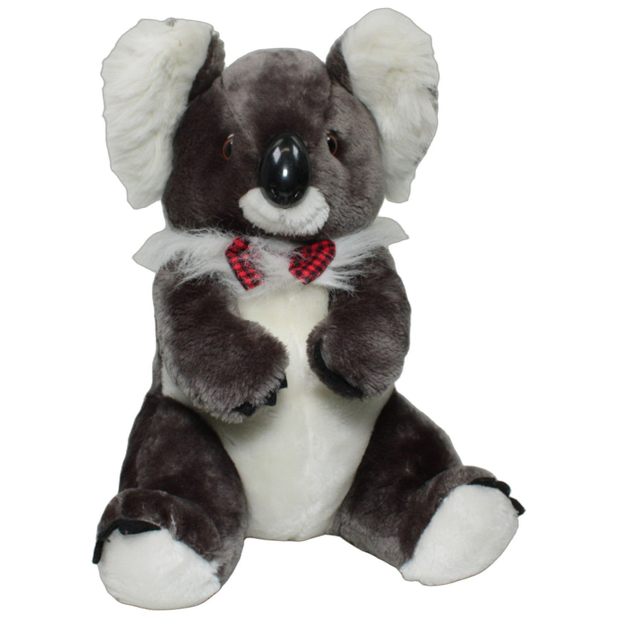 XL Koala mit roter Fliege, sitzend