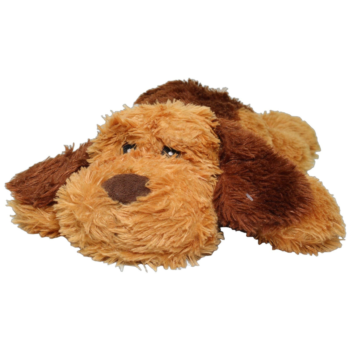 123000029108 KiK Schöner XL Hund, liegend Kuscheltier Kumpel Leo 50cm Beige Braun