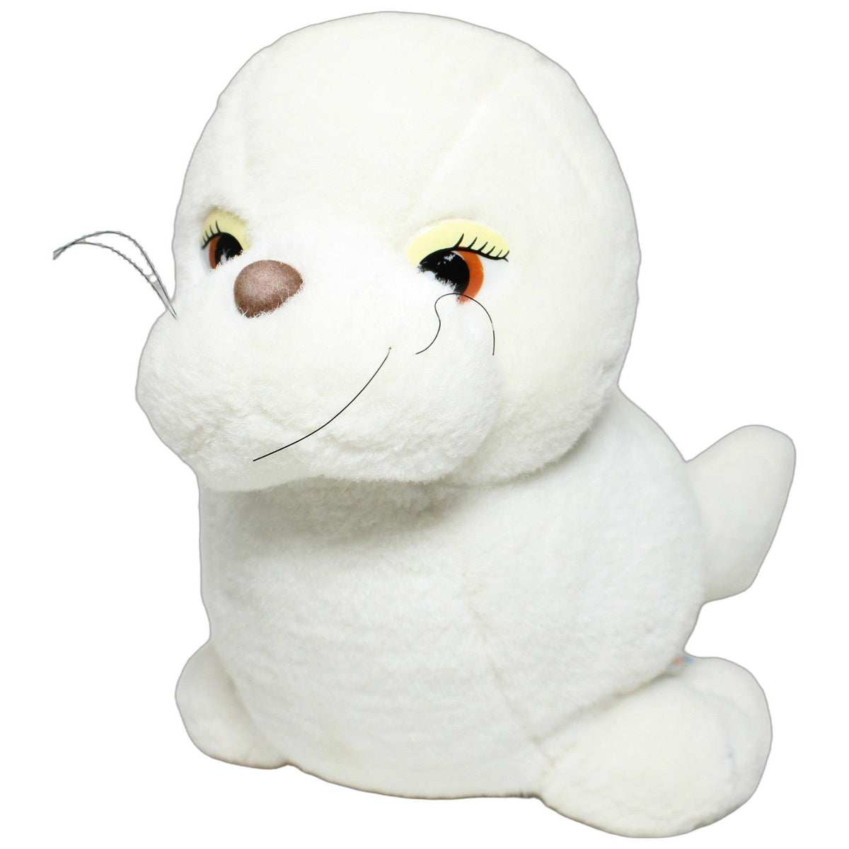 123000029116 WIMA Peppi, süße weiße Robbe Kuscheltier Kumpel Leo 33cm ebay-20-stofftiere Gebraucht