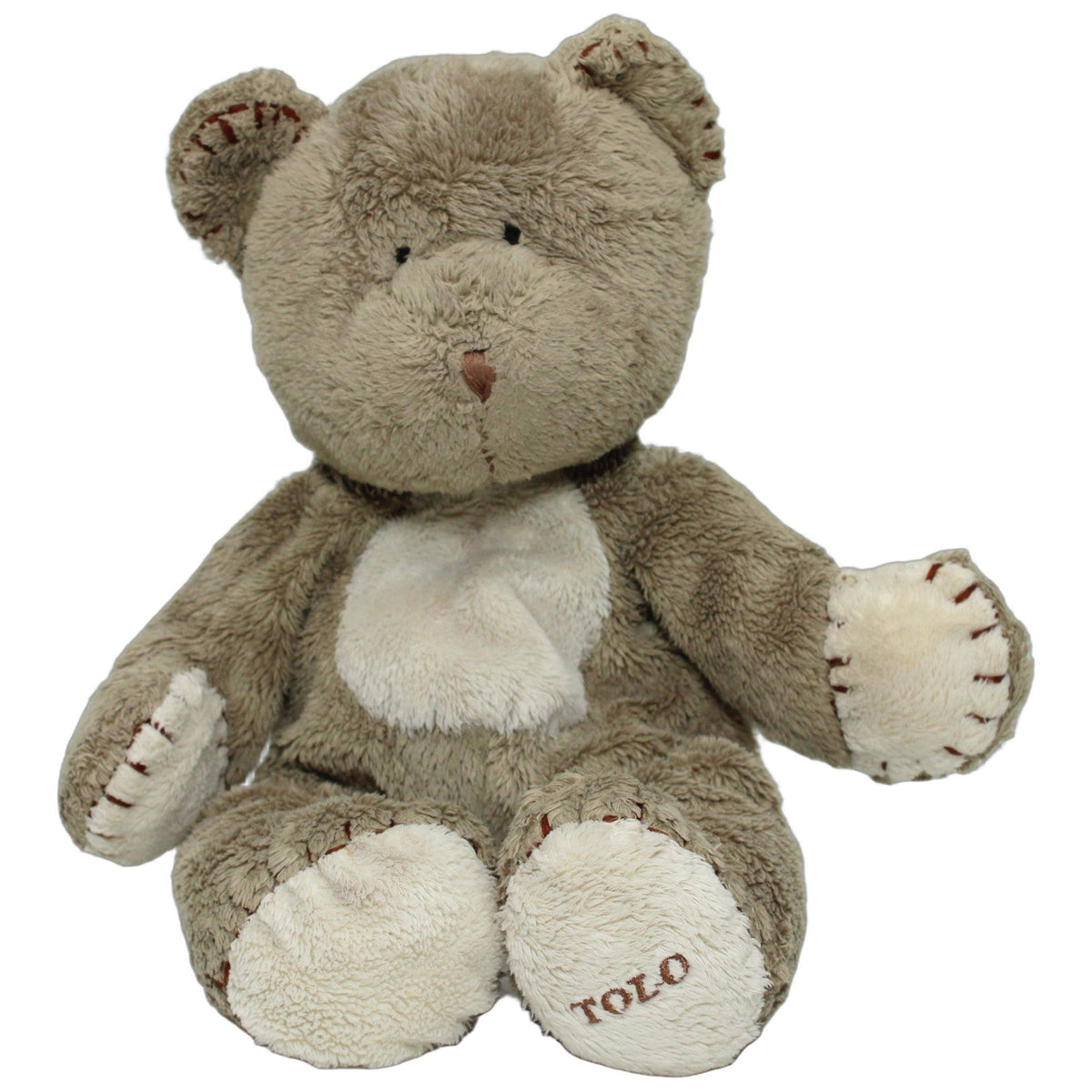 123000029229 Tolo Süßer Teddy mit Nähten & Rassel Kuscheltier Kumpel Leo 30cm Beige ebay-20-stofftiere