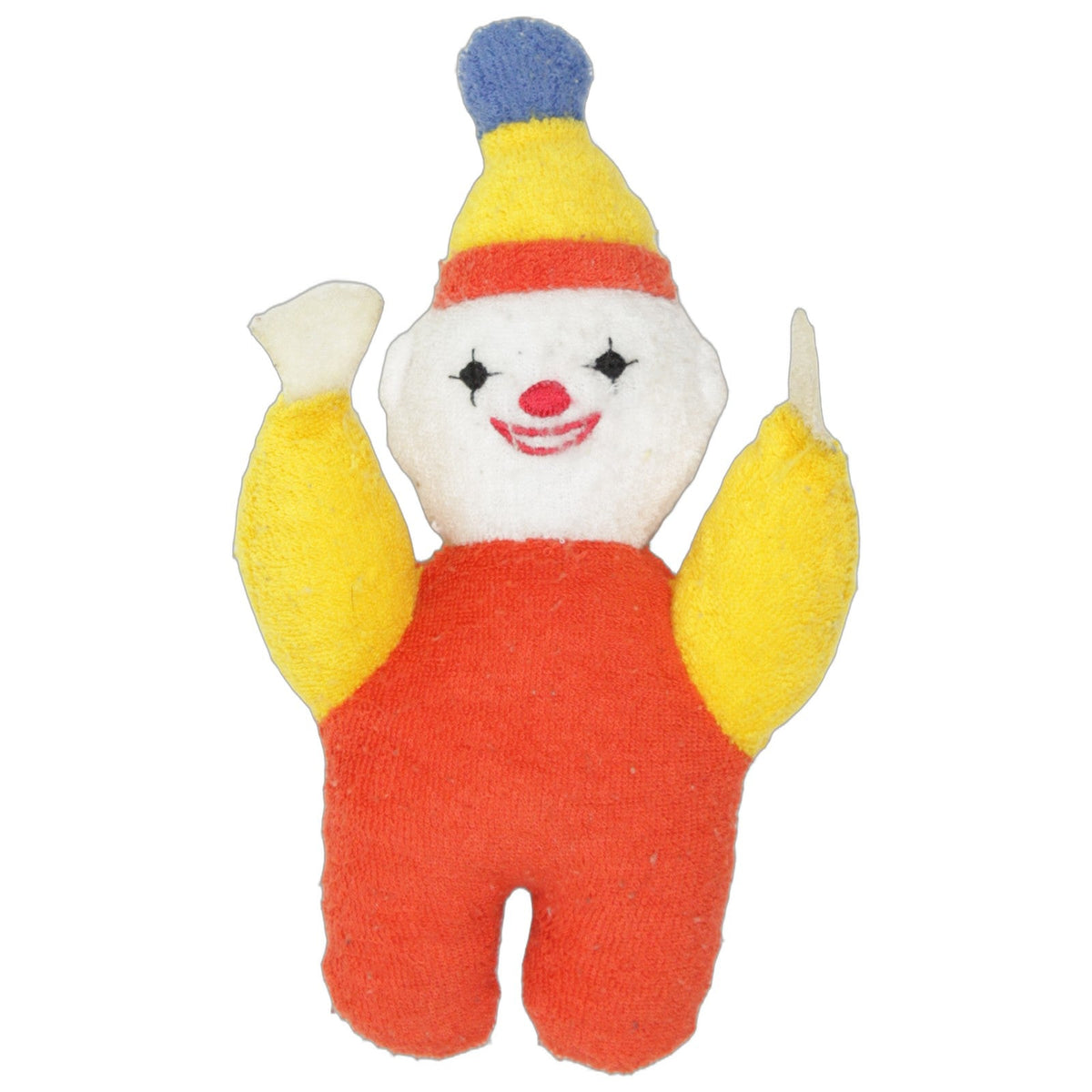 123000029250 NUK Frottee-Clown mit Kletthänden, rot-gelb Greifling Kumpel Leo 18cm Clown ebay-20-baby-sonstiges