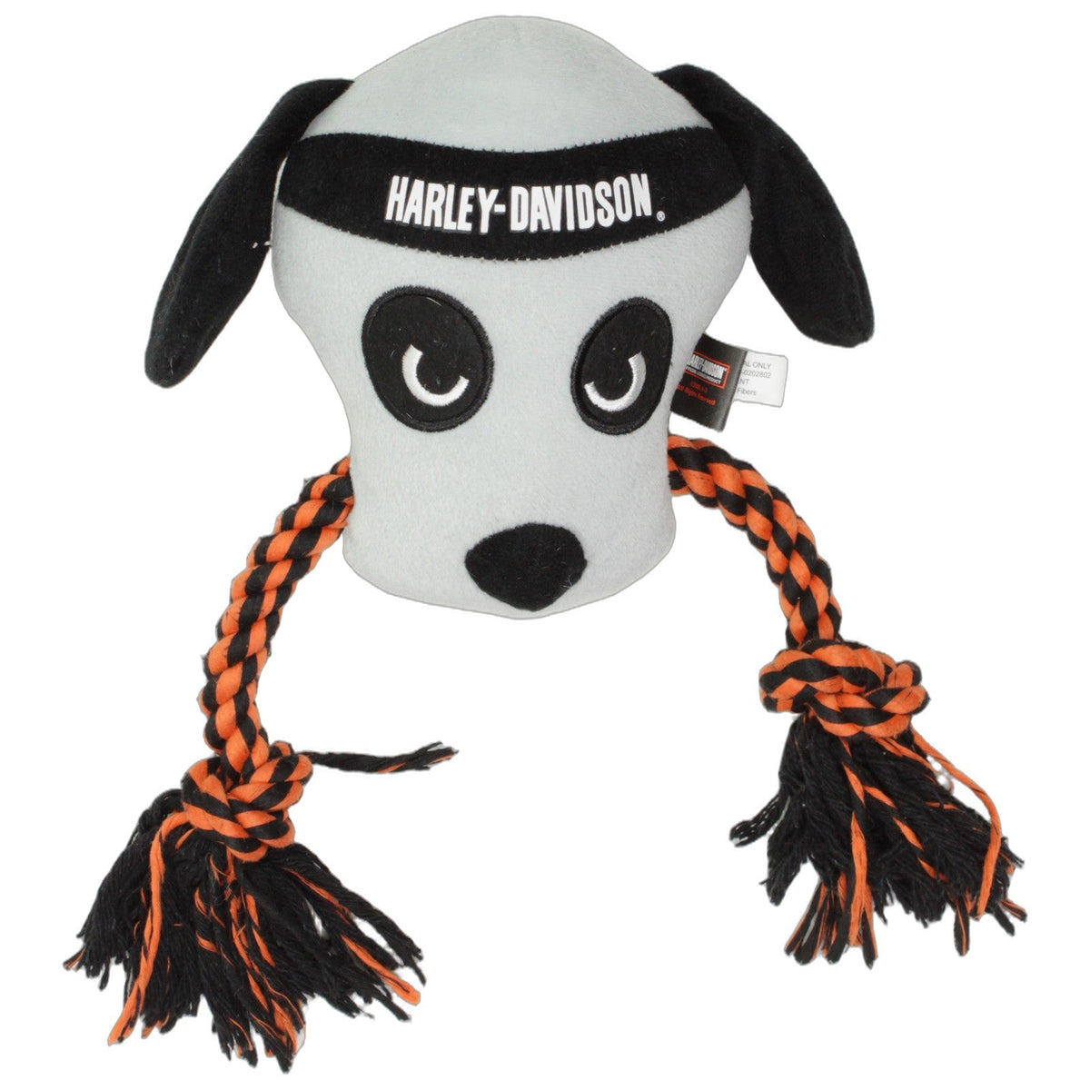 123000029258 Harley-Davidson Schlafender Hund mit Quietscher & Seil Hundespielzeug Kumpel Leo 2009 25cm ebay-stofftiere