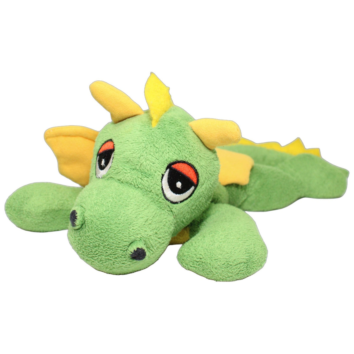123000029307 Habibi Plush Grüner Drache mit gelben Flügeln, liegend Wärmestofftier Kumpel Leo 35cm Drache ebay-20-stofftiere