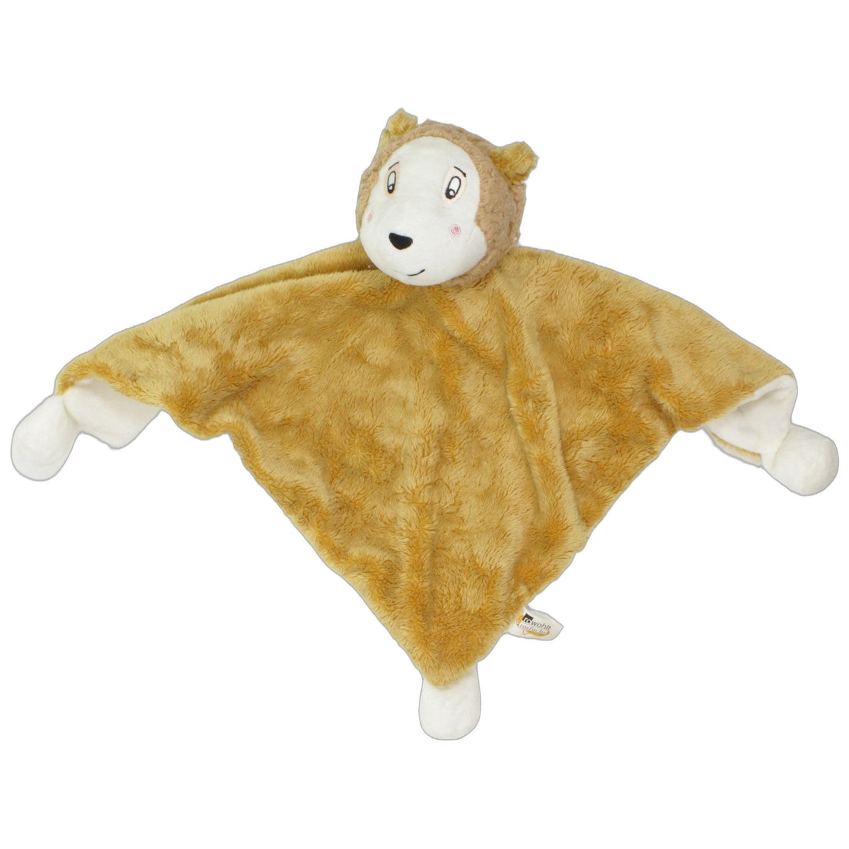 123000029370 Rowohlt Verlag Bob Siebenschläfer Schmusetuch Kumpel Leo 40cm Beige Braun