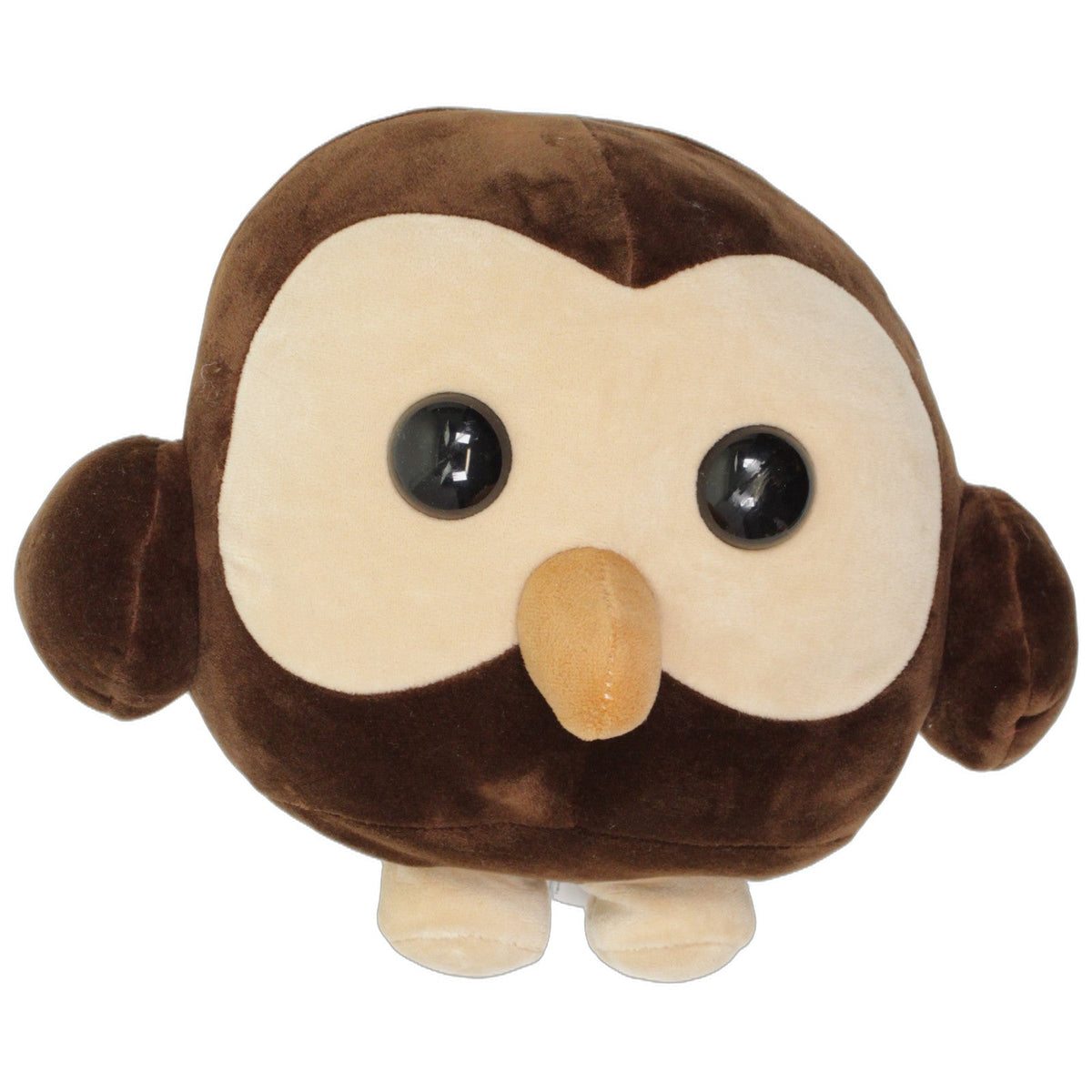123000029438 Jazwares Adopt Me! Serie 2, braune Eule Kuscheltier Kumpel Leo 21cm Beige Braun