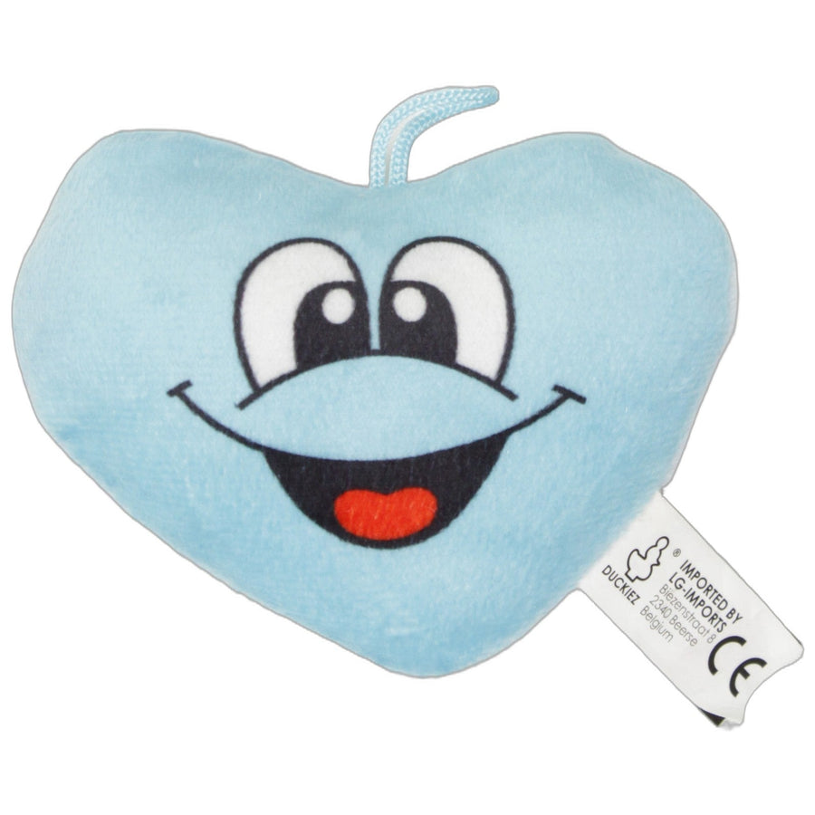 Kleines fröhliches Herz, blau