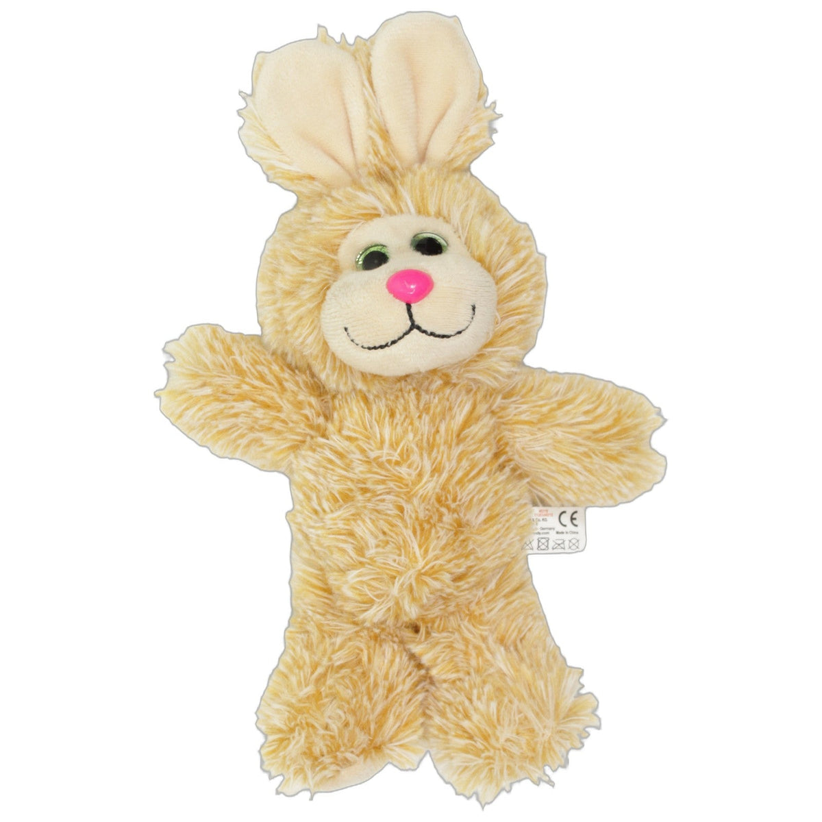 123000029480 Windel Zotteliger Hase Kuscheltier Kumpel Leo 24cm Beige Braun