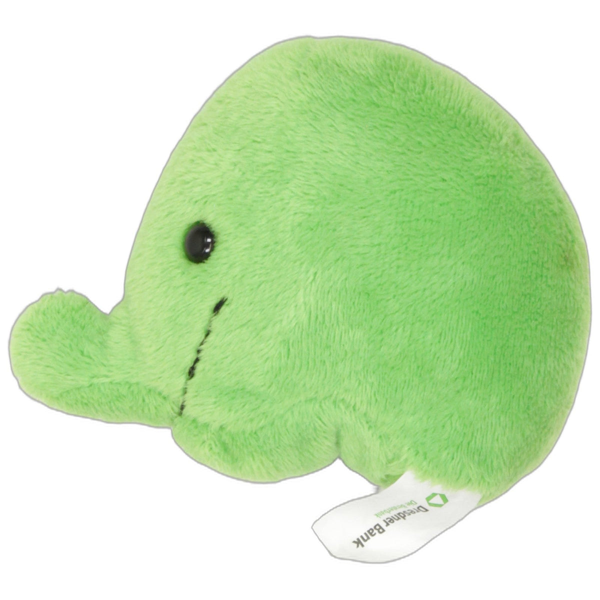123000029486 Verticas Dresdner Bank, grüner Elefant Kuscheltier Kumpel Leo 11cm ebay-20-stofftiere Elefant