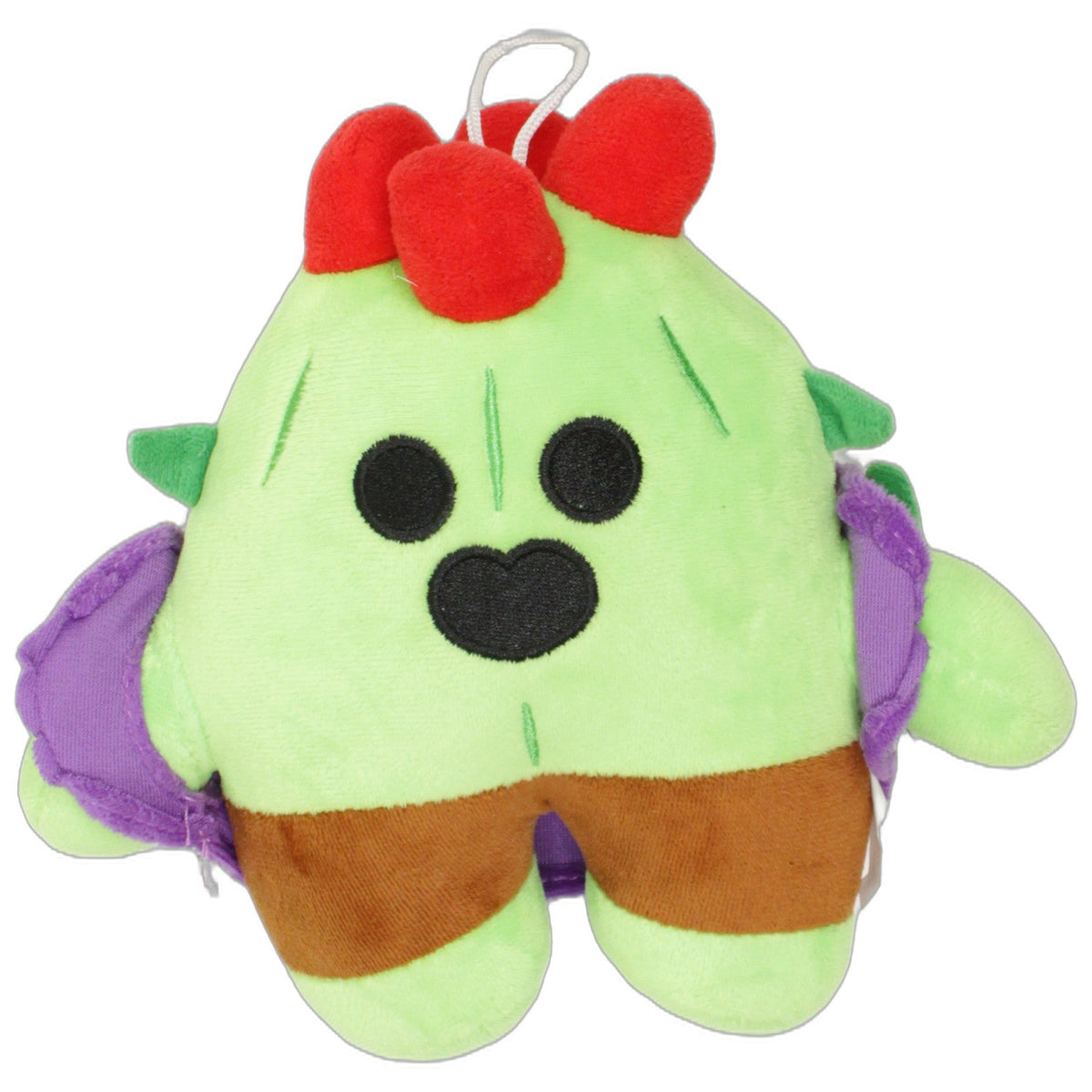123000029491 Unbekannt Cooler Kaktus mit lila Weste Plüschfigur Kumpel Leo 20cm Braun ebay-stofftiere