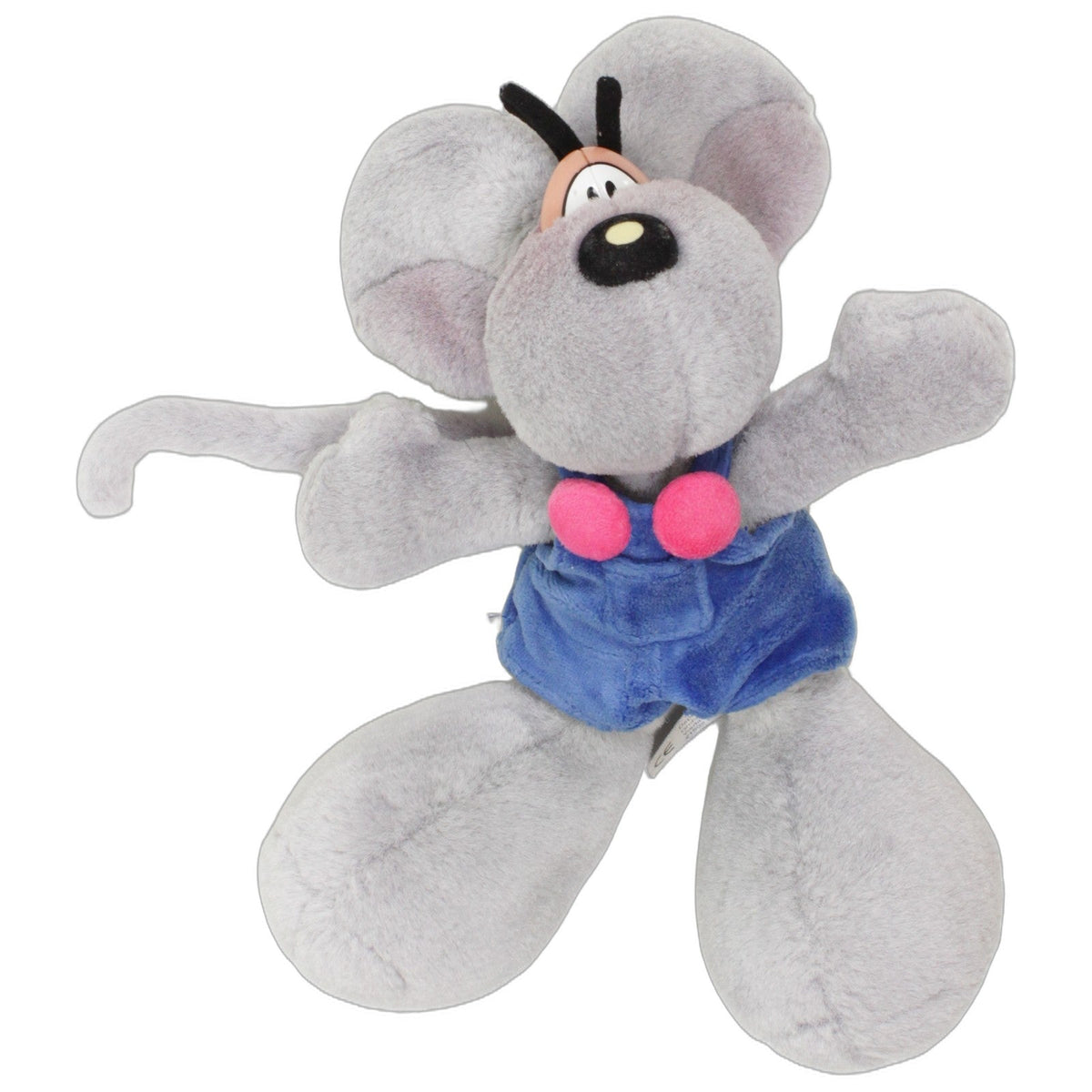 123000029582 Depesche Graue Diddl-Maus mit blauer Latzhose Kuscheltier Kumpel Leo 25cm Blau ebay-20-stofftiere