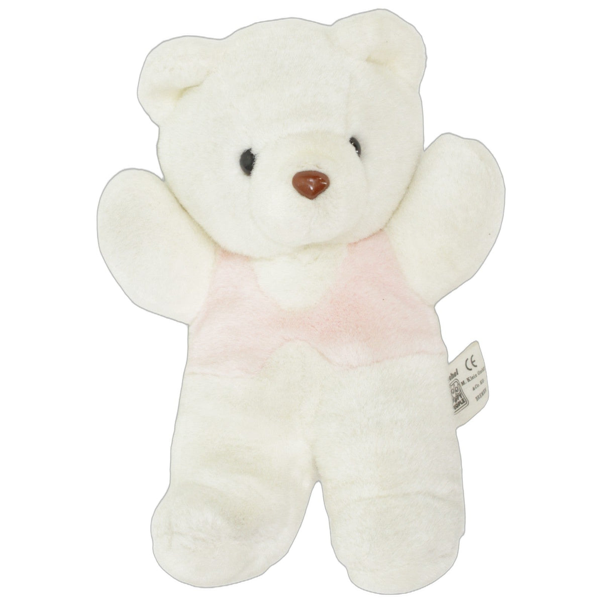 123000029600 Happy People Süßer weißer Teddybär Kuscheltier Kumpel Leo 25cm ebay-stofftiere Gebraucht