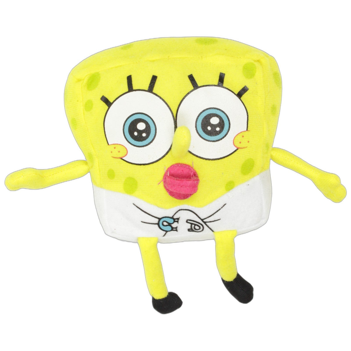 123000029601 Play by Play Baby Spongebob aus Spongebob Schwammkopf Plüschfigur Kumpel Leo 19cm 2009 Charakter