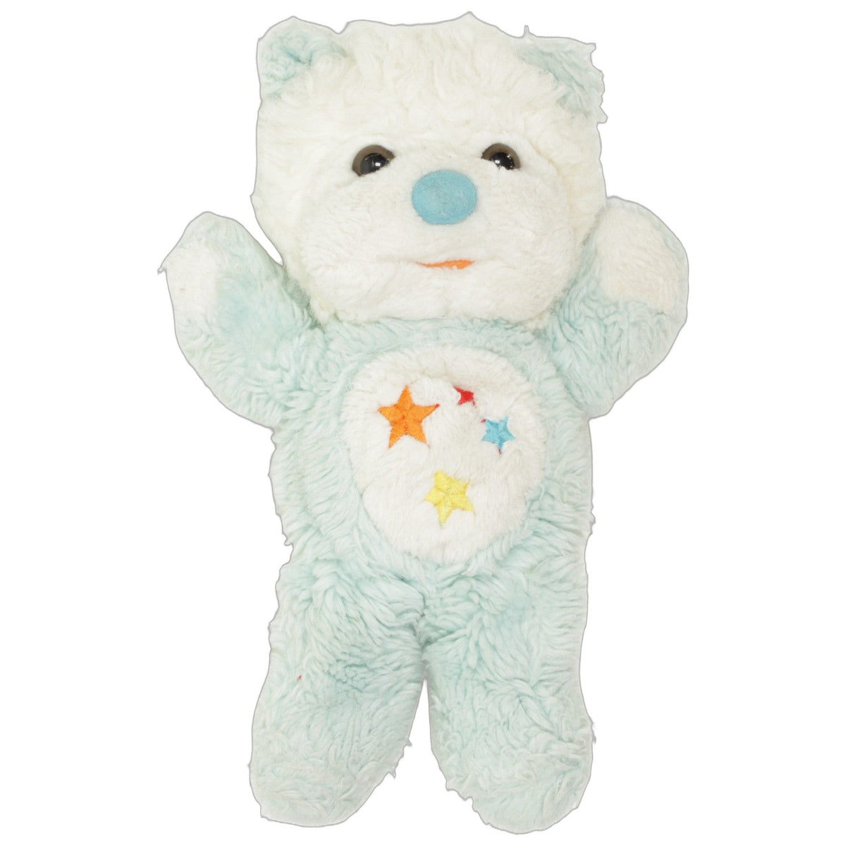 123000029604 GEGU Mintgrüner Teddybär mit bunten Sternen Kuscheltier Kumpel Leo 25cm Blau ebay-20-stofftiere