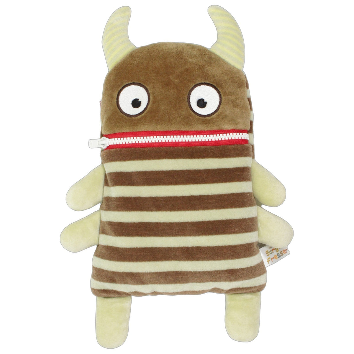 123000029650 Helle Freude Großer Sorgenfresser Rumpel Plüschfigur Kumpel Leo 2009 35cm Beige